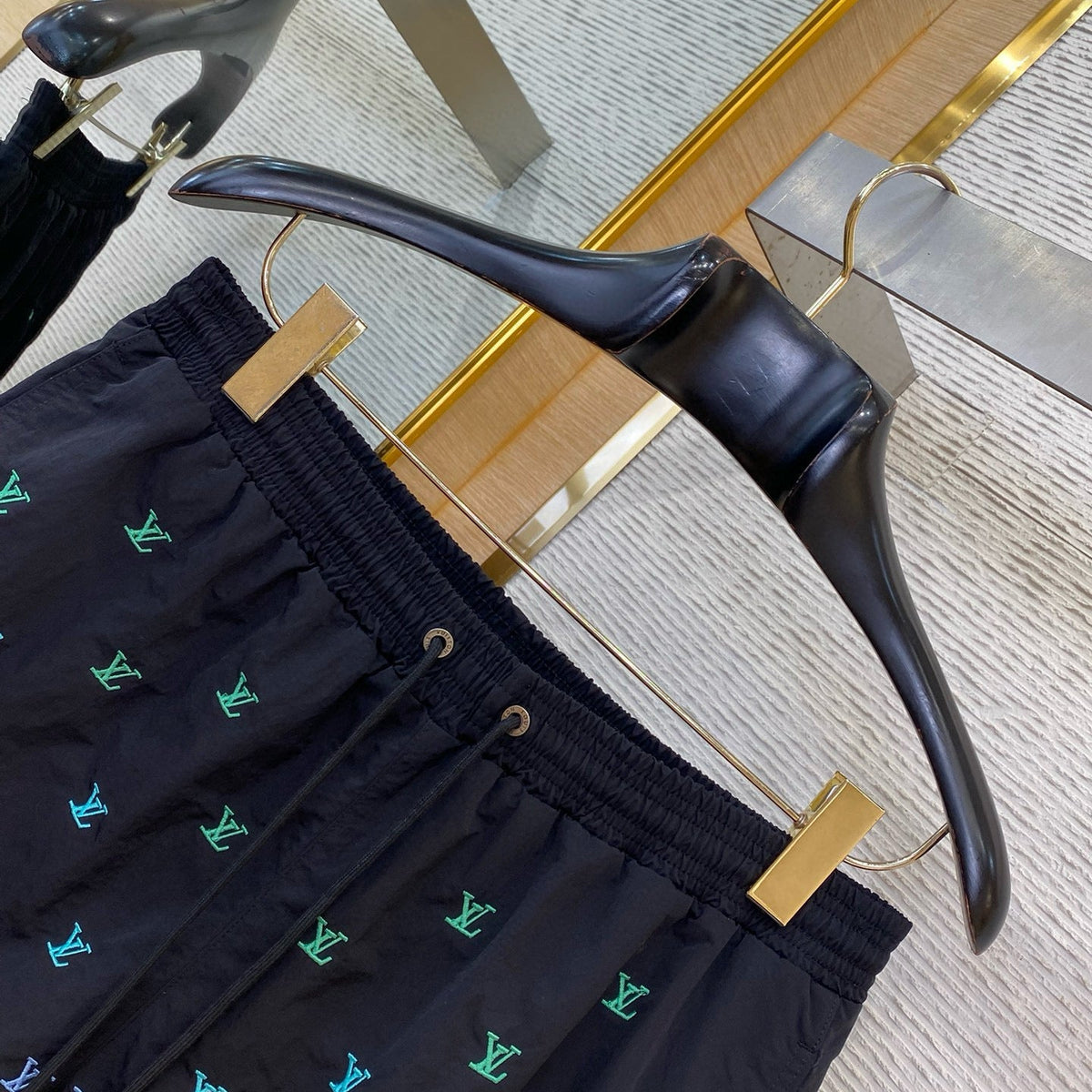 Louis Vuitton Shorts- Louis Vuitton Lou Shorts Premium Designer Casual Shorts