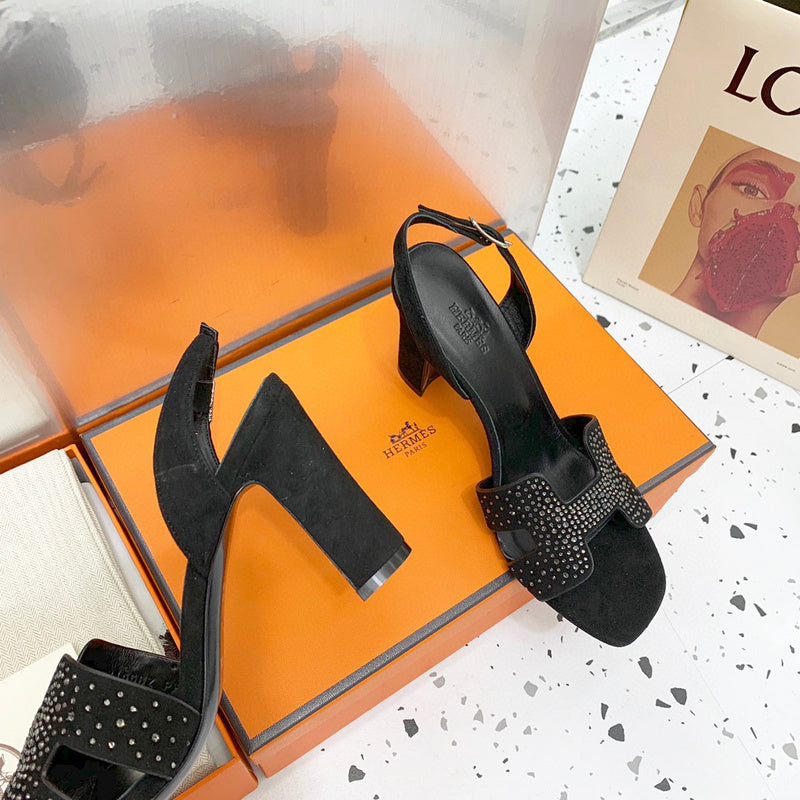 Hermes sandals Style 142 - top view showing design