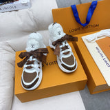 Louis Vuitton shoes Style 322 - styled lifestyle view (alternate angle)