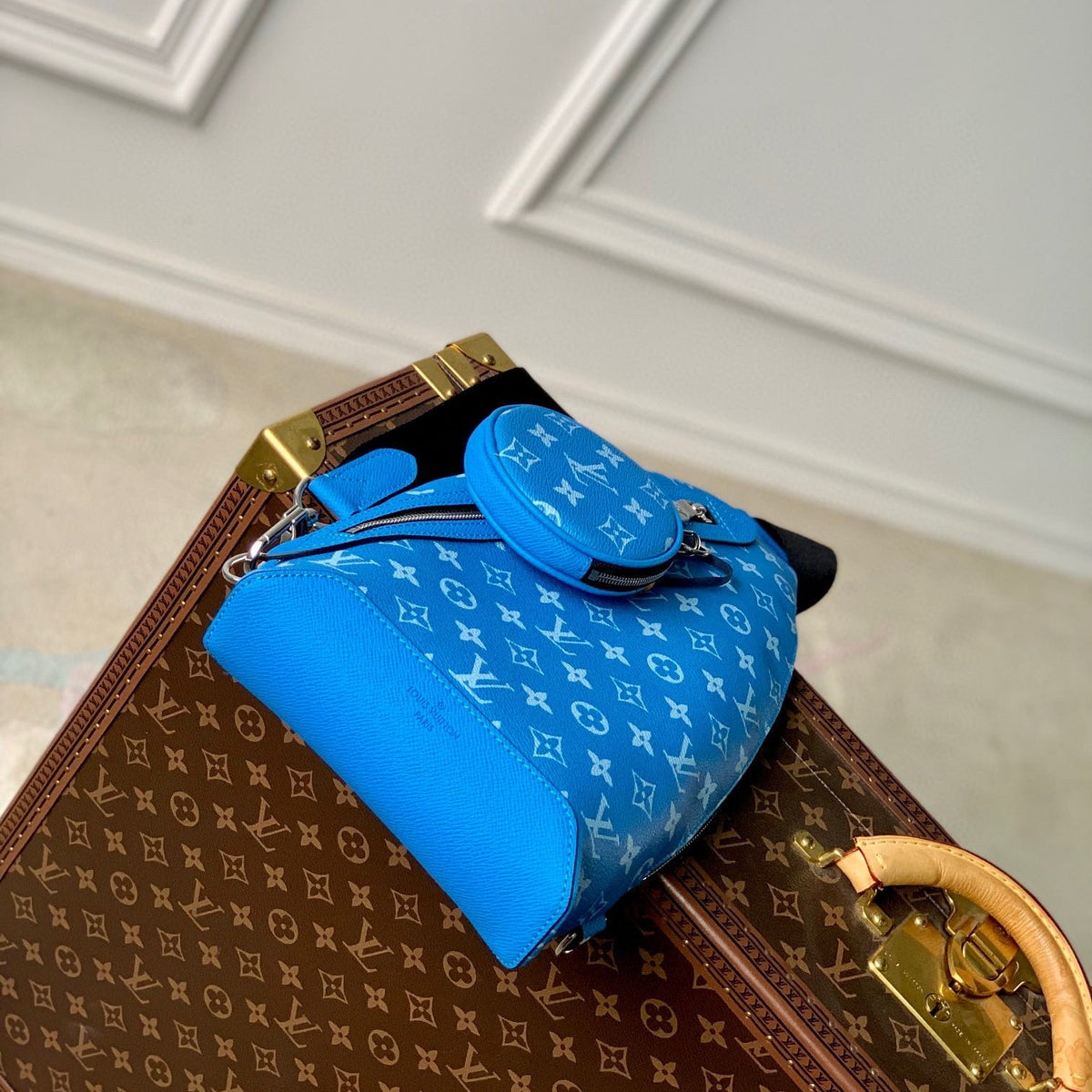 Louis Vuitton Bags- Louis Vuitton Lou Duo Sling Bag Luxury Designer Leather Handbag