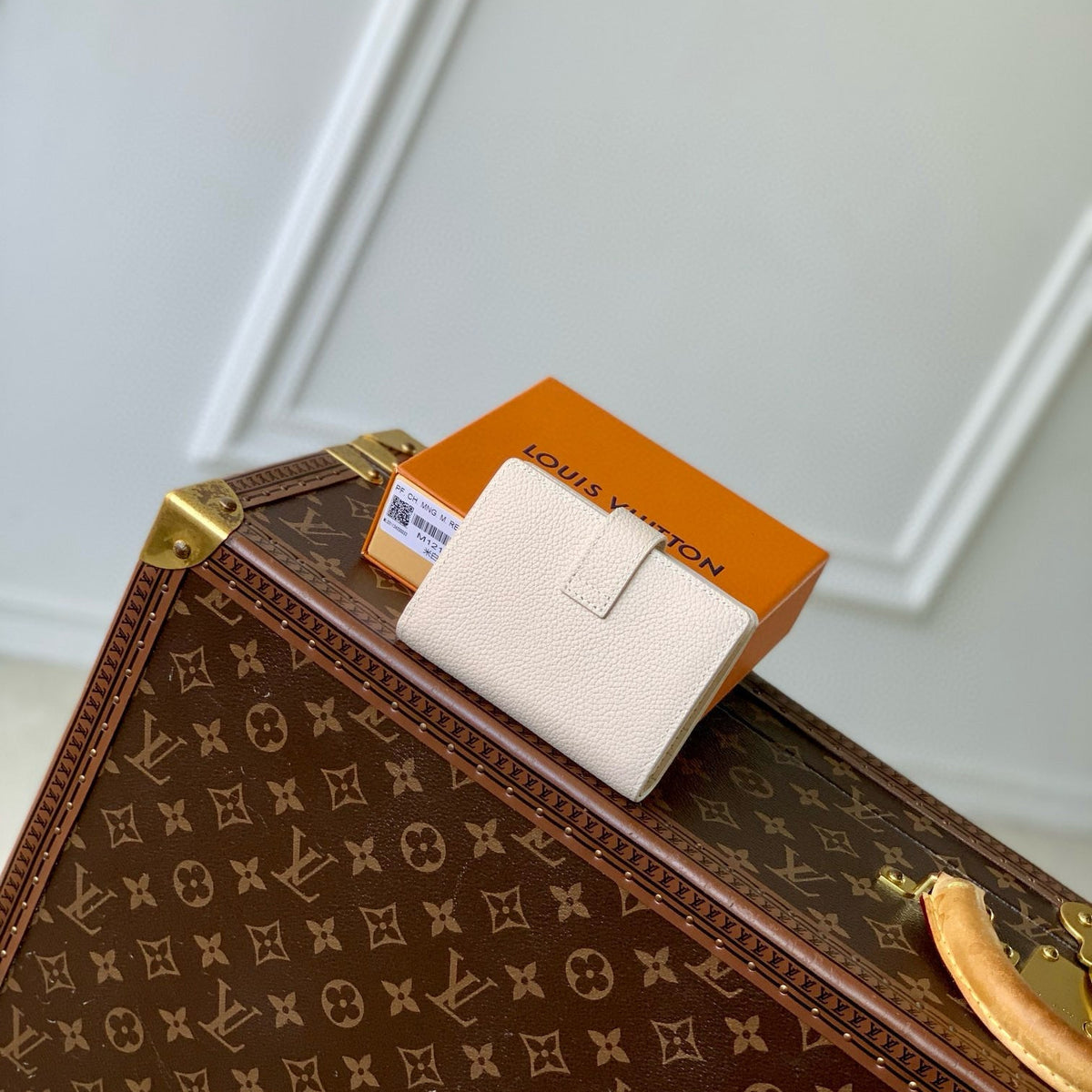 Louis Vuitton Wallets- Louis Vuitton Lou Low Key Compact Wallet Premium Leather Designer Wallet