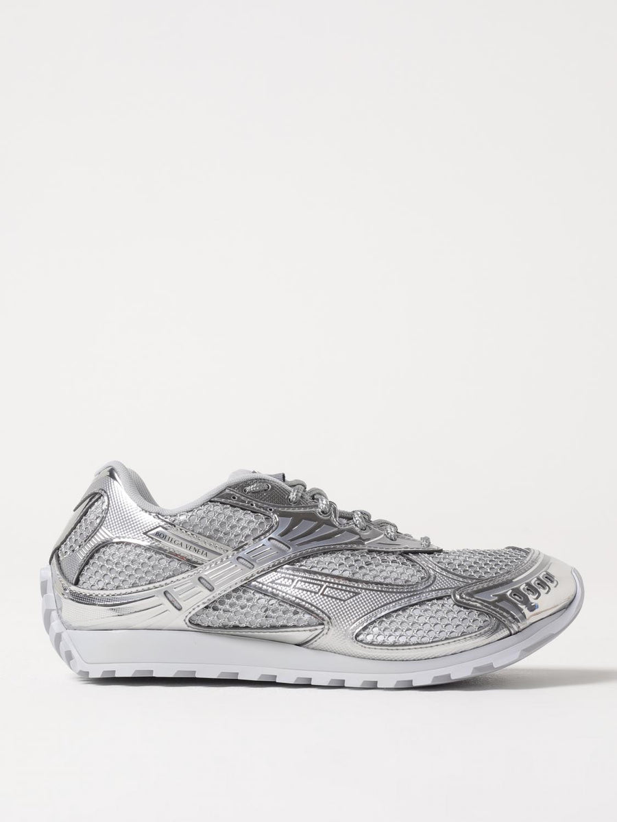 Bottega Veneta Shoes Bottega Veneta Sneakers Woman Silver Premium Designer Casual Shoes