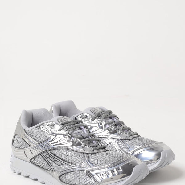 Bottega Veneta Shoes Bottega Veneta Sneakers Woman Silver Premium Designer Casual Shoes