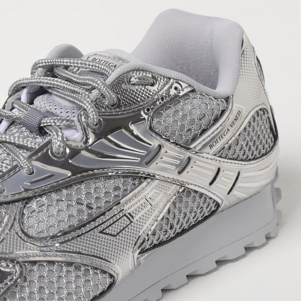 Bottega Veneta Shoes Bottega Veneta Sneakers Woman Silver Premium Designer Casual Shoes