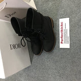 Dior shoes Style 018 - logo and branding close-up (alternate angle)