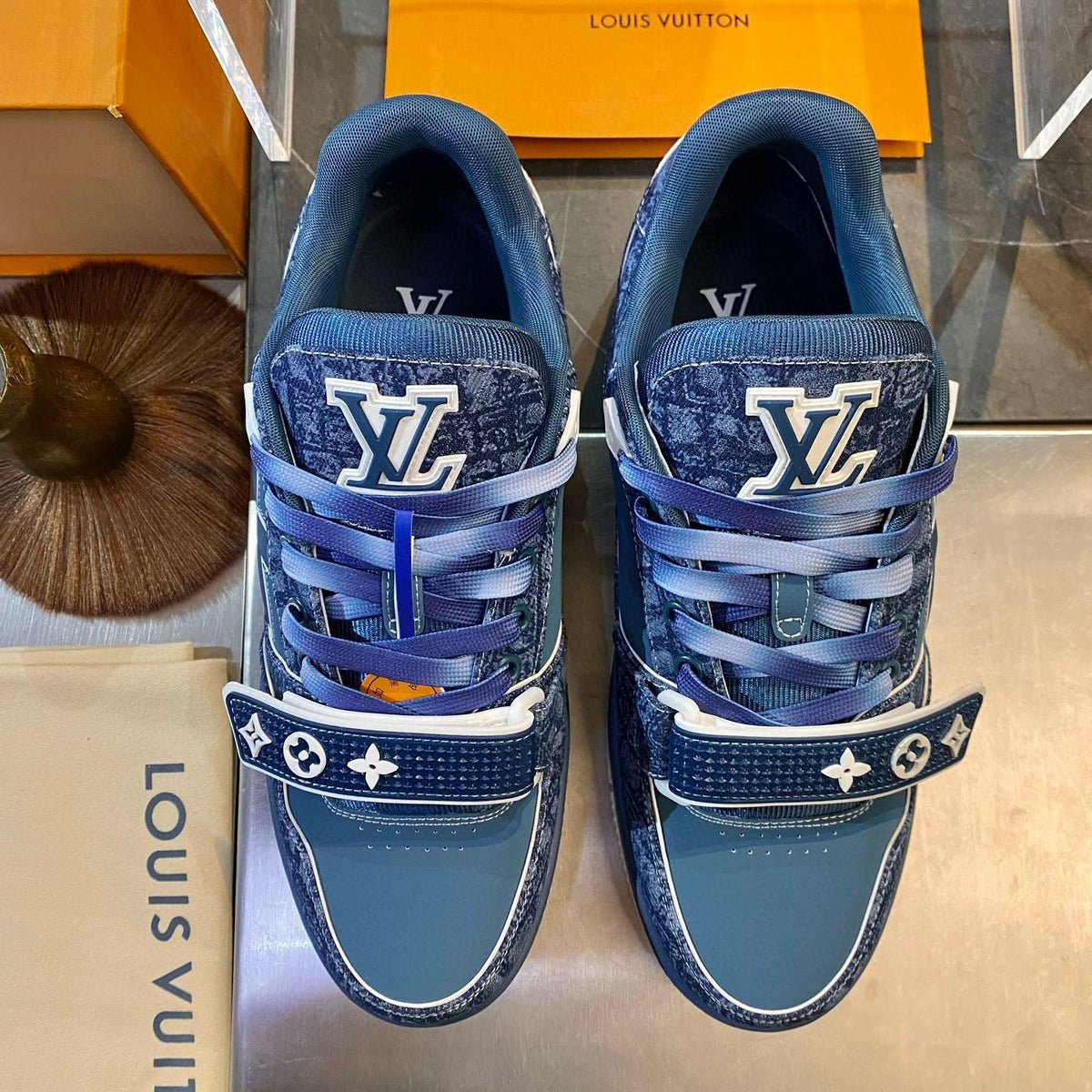 Louis Vuitton Shoes- Louis Vuitton Lou Trainers Premium Designer Casual Shoes