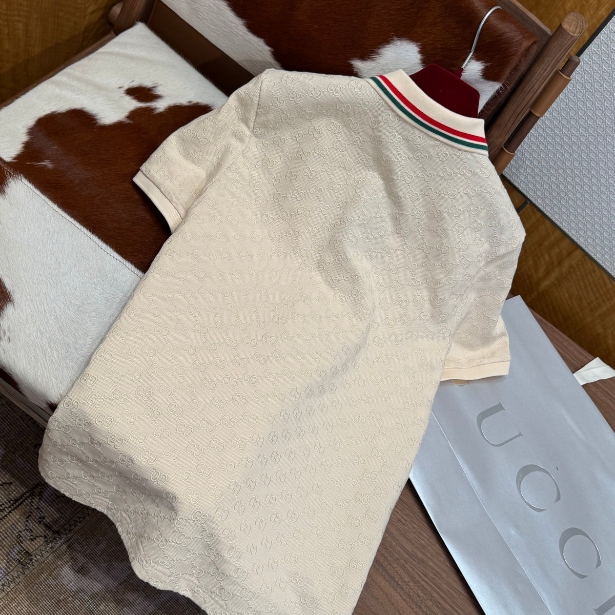 Gucci Polo Shirts- Gucci Polo Shirt Classic Designer Cotton Polo Shirt