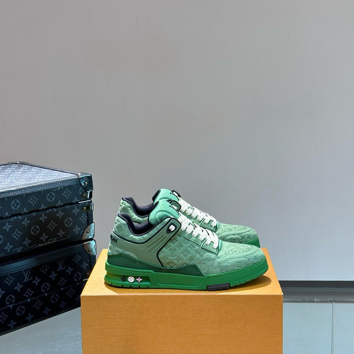 Louis Vuitton Shoes- Louis Vuitton Lou Trainers Comfortable Everyday Designer Shoes