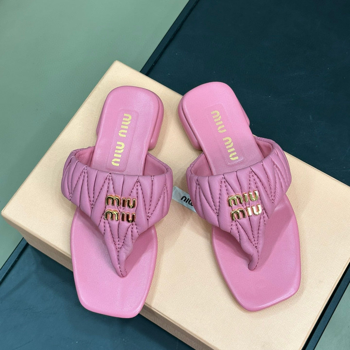 Shoes- Miu M Sandals Luxury Lifestyle Designer Footwear