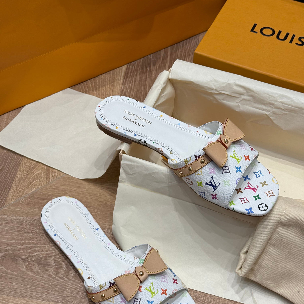 Louis Vuitton Accessories- Louis Vuitton Lou Mules Premium Everyday Designer Accessory