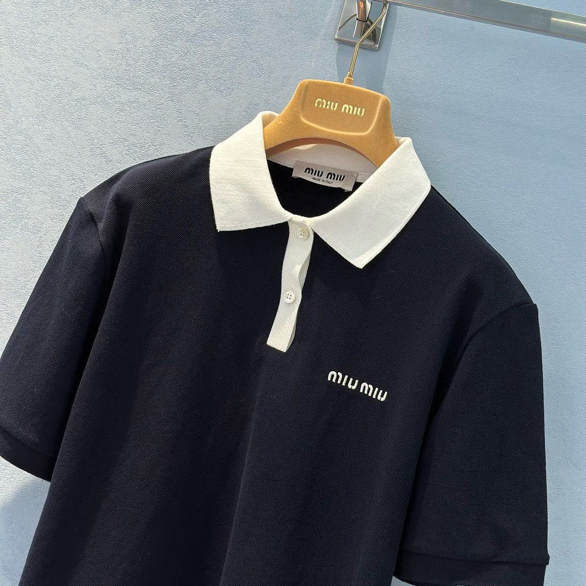 Polo Shirts- Miu M Polo Shirt Premium Everyday Polo Shirt