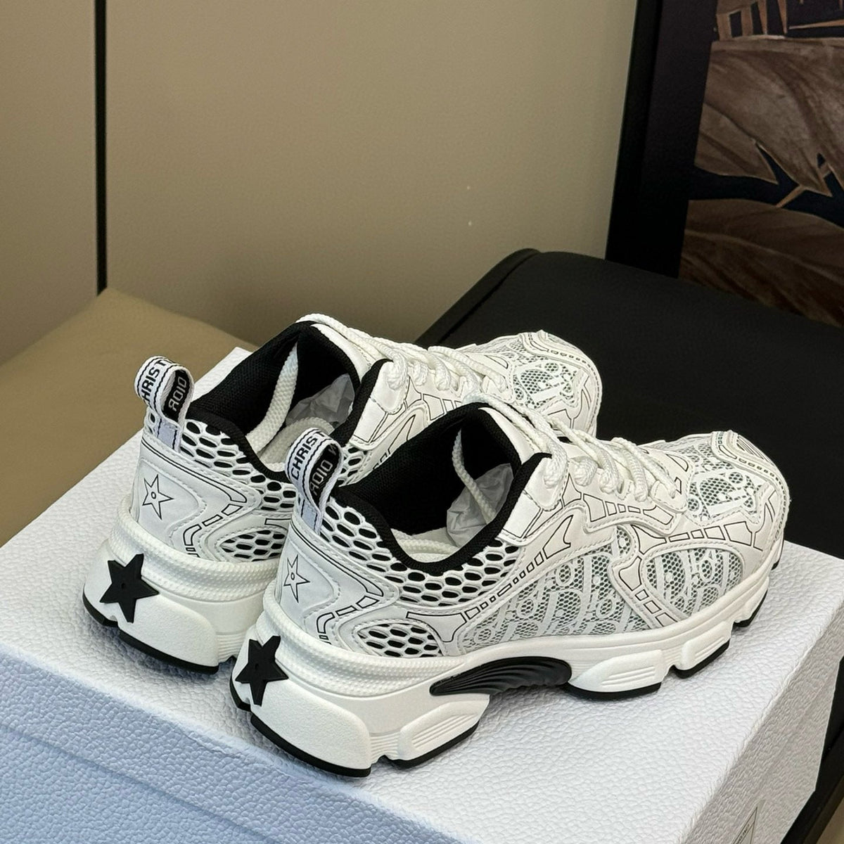 Dior Shoes- Dior Chrono Sneaker Premium Designer Casual Shoes