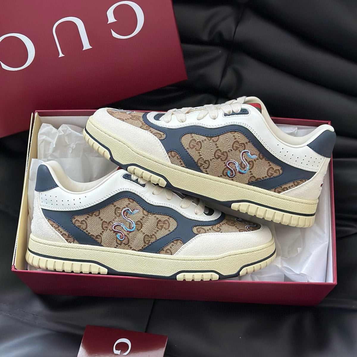 Gucci Shoes- Gucci Re Web Sneaker Comfortable Everyday Designer Shoes