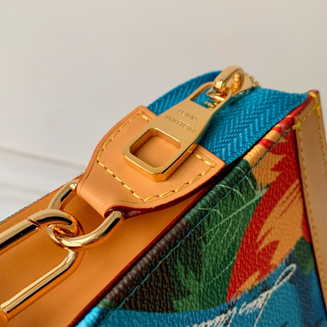Louis Vuitton Wallets- Louis Vuitton Lou Gaston Wearable Wallet Compact Luxury Card Wallet