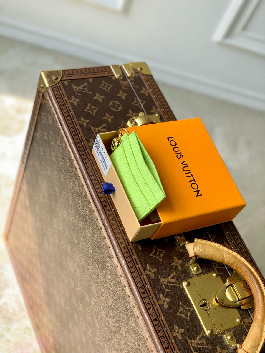Louis Vuitton Wallets- Louis Vuitton Lou Charms Card Holder Elegant Everyday Leather Wallet
