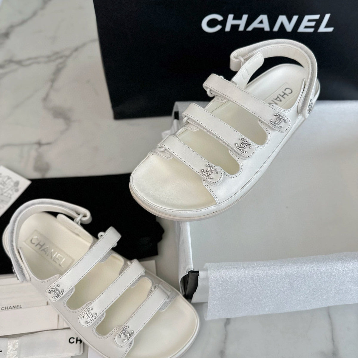 Chanel Shoes- Chanel Sandals Comfortable Everyday Designer Shoes