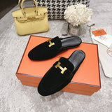 Hermes shoes Style 341 - close-up of sleek modern silhouette