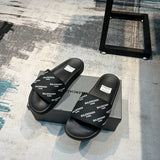 Balenciaga sandals Style 030 - top view showing design