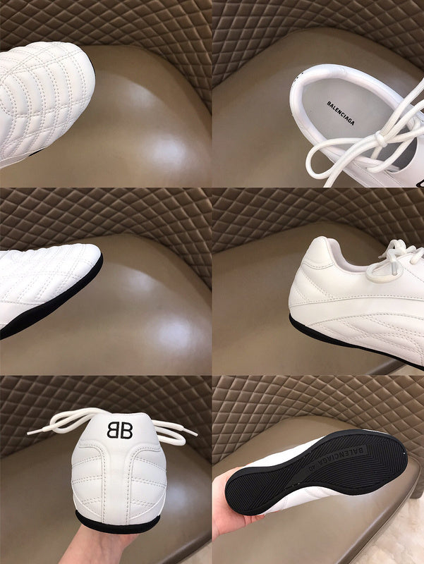Balenciaga Nude Low-Top Sneakers - Back View