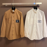 Close-up of Burberry designer clothing craftsmanship
