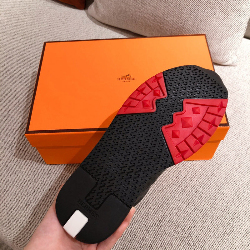 Hermes shoes Style 349 - texture and material detail (additional angle)