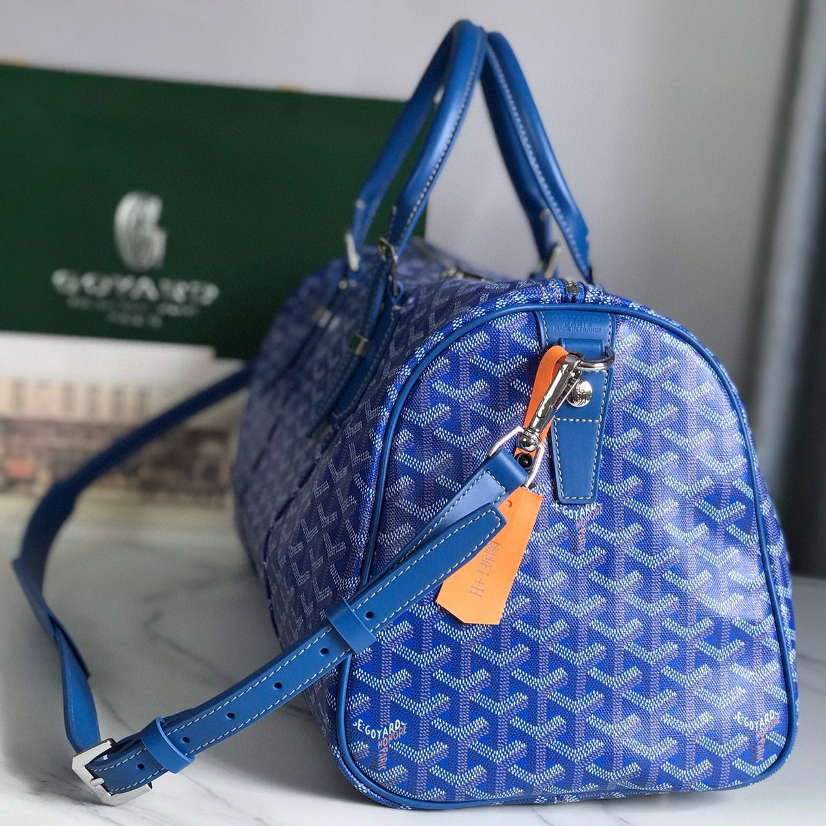 Bags- Goya Boston 45 Bag Luxury Designer Leather Handbag