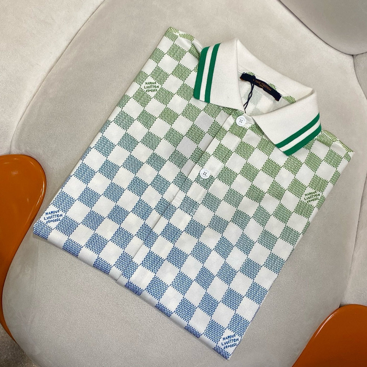 Louis Vuitton Polo Shirts- Louis Vuitton Lou Polo Shirt Classic Designer Cotton Polo Shirt