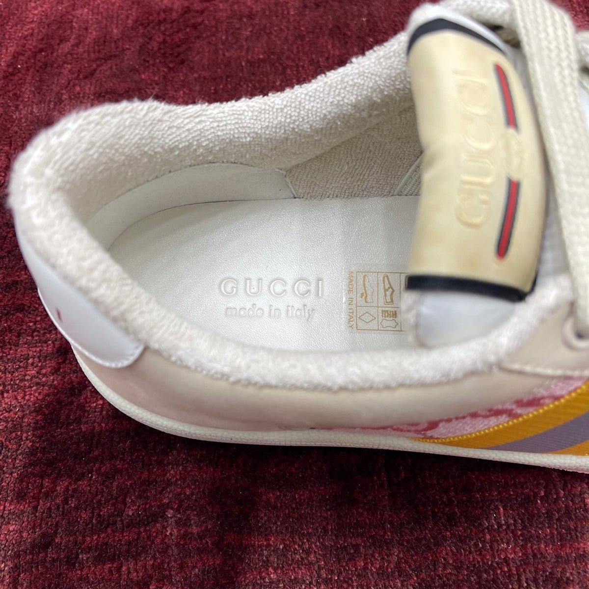 Gucci Shoes- Gucci Screener Leather Sneakers Comfortable Everyday Designer Shoes