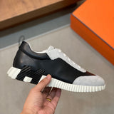 Hermès Grey Platform Sandals - Sole Detail View