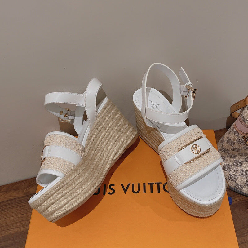 Louis Vuitton Nude Chelsea Boots - Sole Detail View