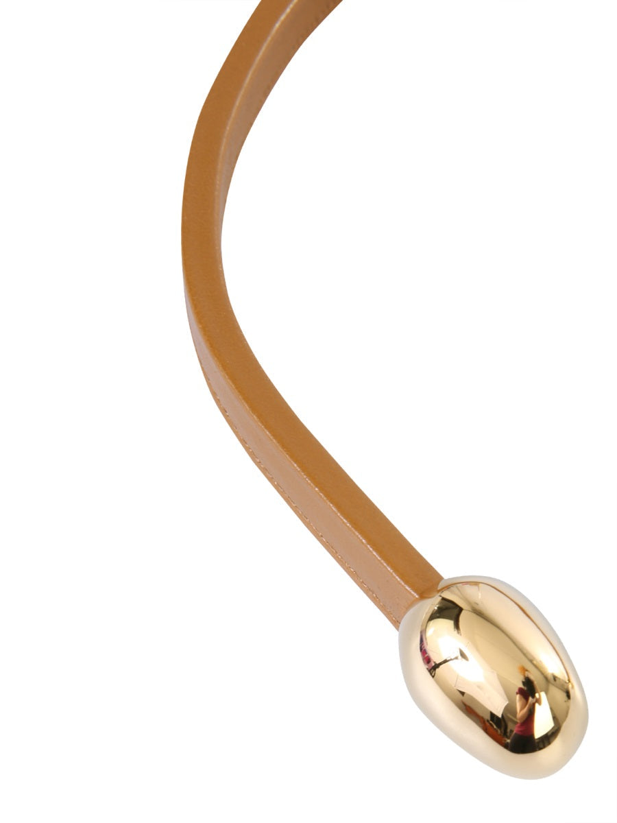 Bottega Veneta Jewellery? Bottega Veneta Women Leather Necklace Elegant Everyday Fine Jewellery