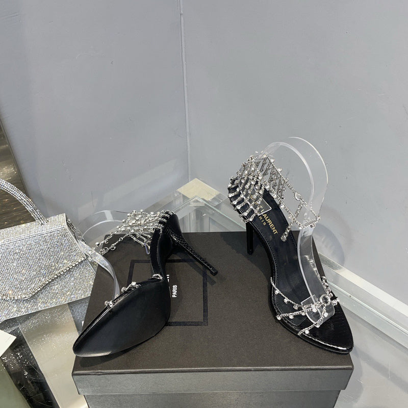 Saint Laurent shoes styled look premium fashion