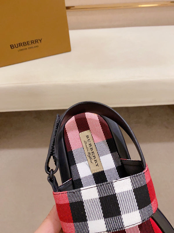 Burberry shoes Style 013 - top view showing design