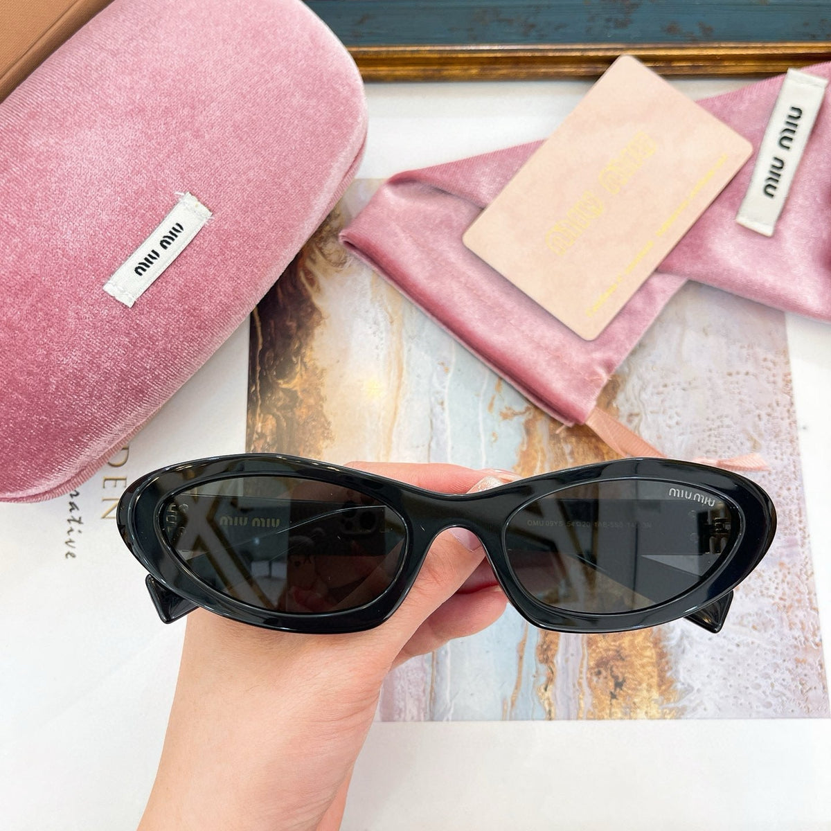 Sunglasses- Miu M Sunglasses Premium Fashion Designer Sunglasses