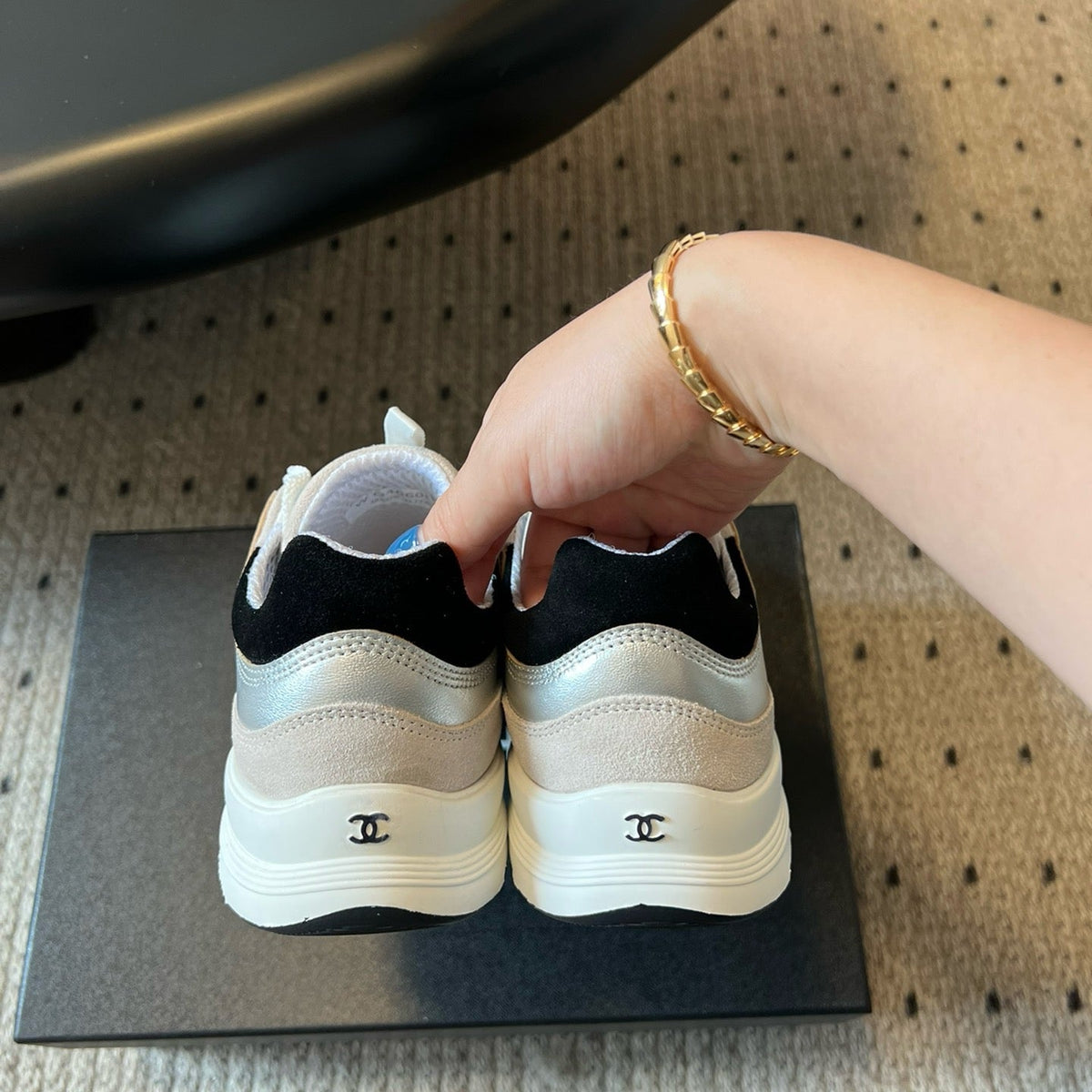 Chanel Shoes- Chanel Sneaker Luxury Lifestyle Designer Footwear