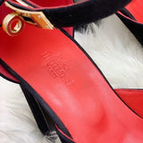 Hermes shoes Style 388 - back heel detail