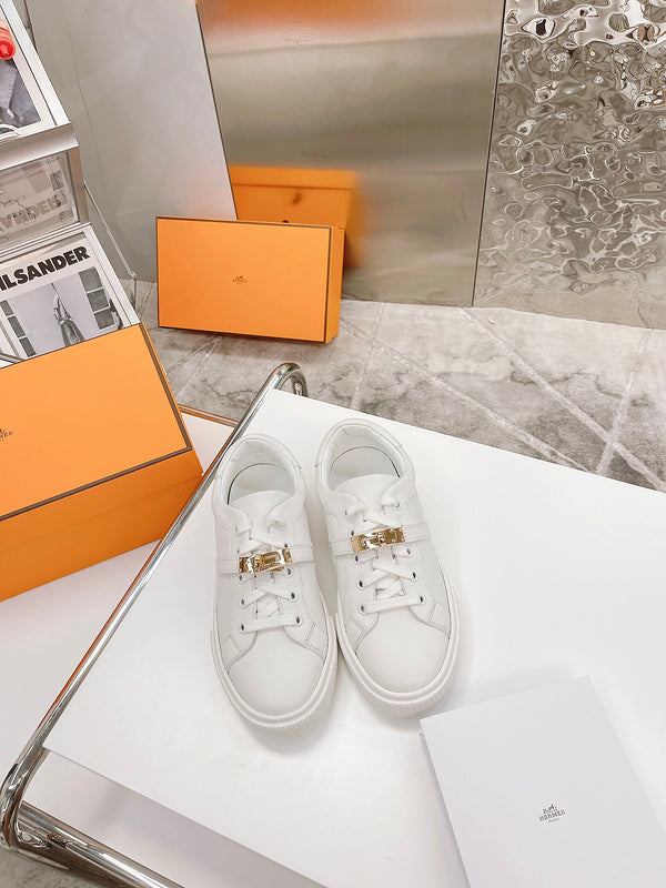 Hermes shoes Style 350 - close-up of elevated everyday design