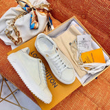 Louis Vuitton designer shoes full view