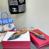 Three-quarter angle view of Valentino Garavani luxury piece style No.240