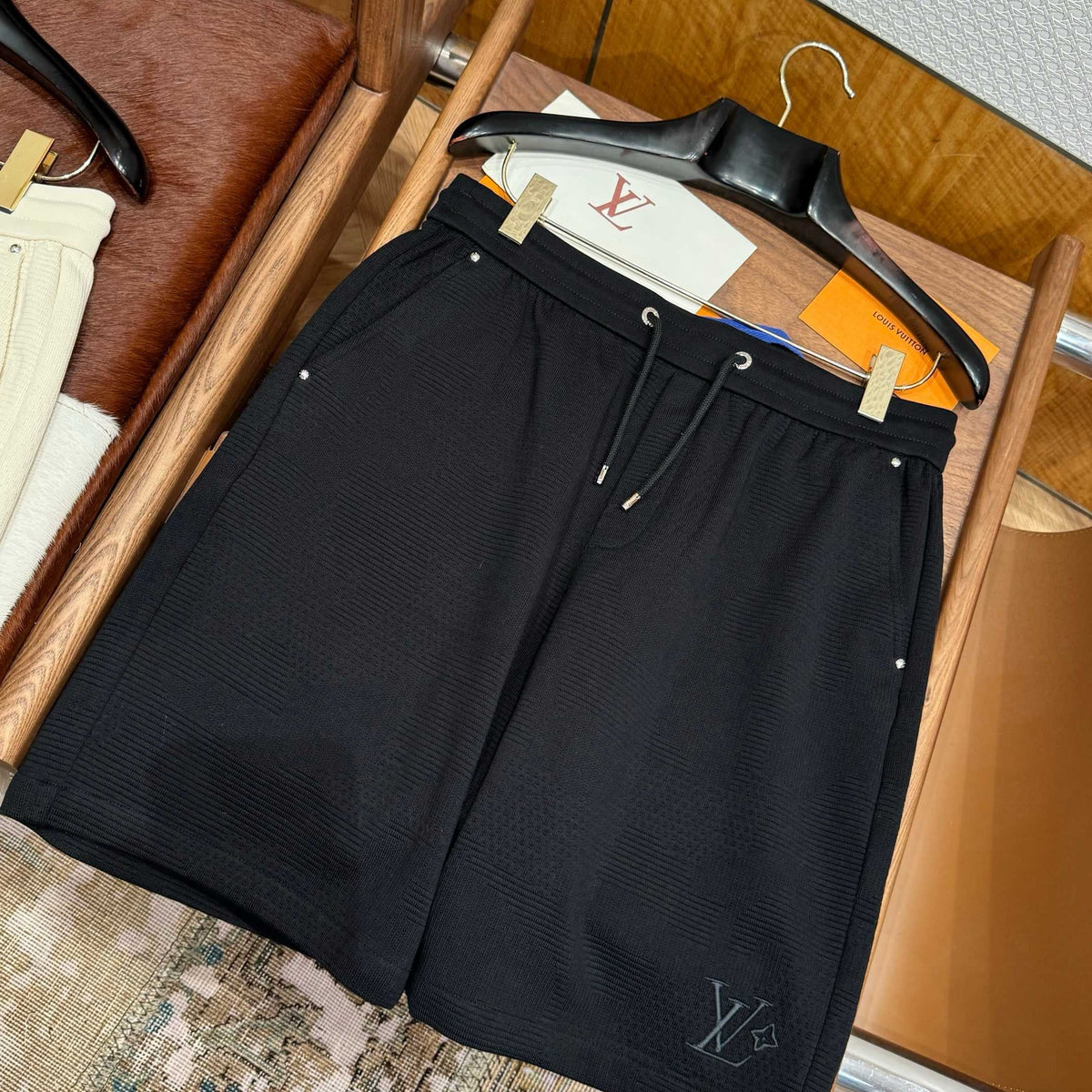 Louis Vuitton Shorts- Louis Vuitton Lou Shorts Premium Designer Casual Shorts