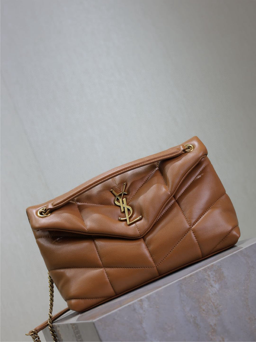 Saint Laurent Bags- Saint Laurent Loulou Puffer Small Bag Luxury Designer Leather Handbag