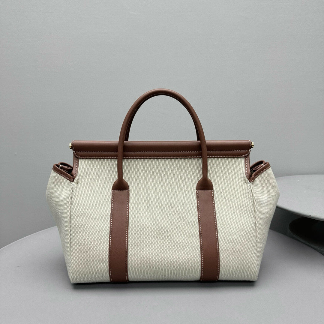 Bags- Loro P Loom Bag L32 Luxury Designer Leather Handbag