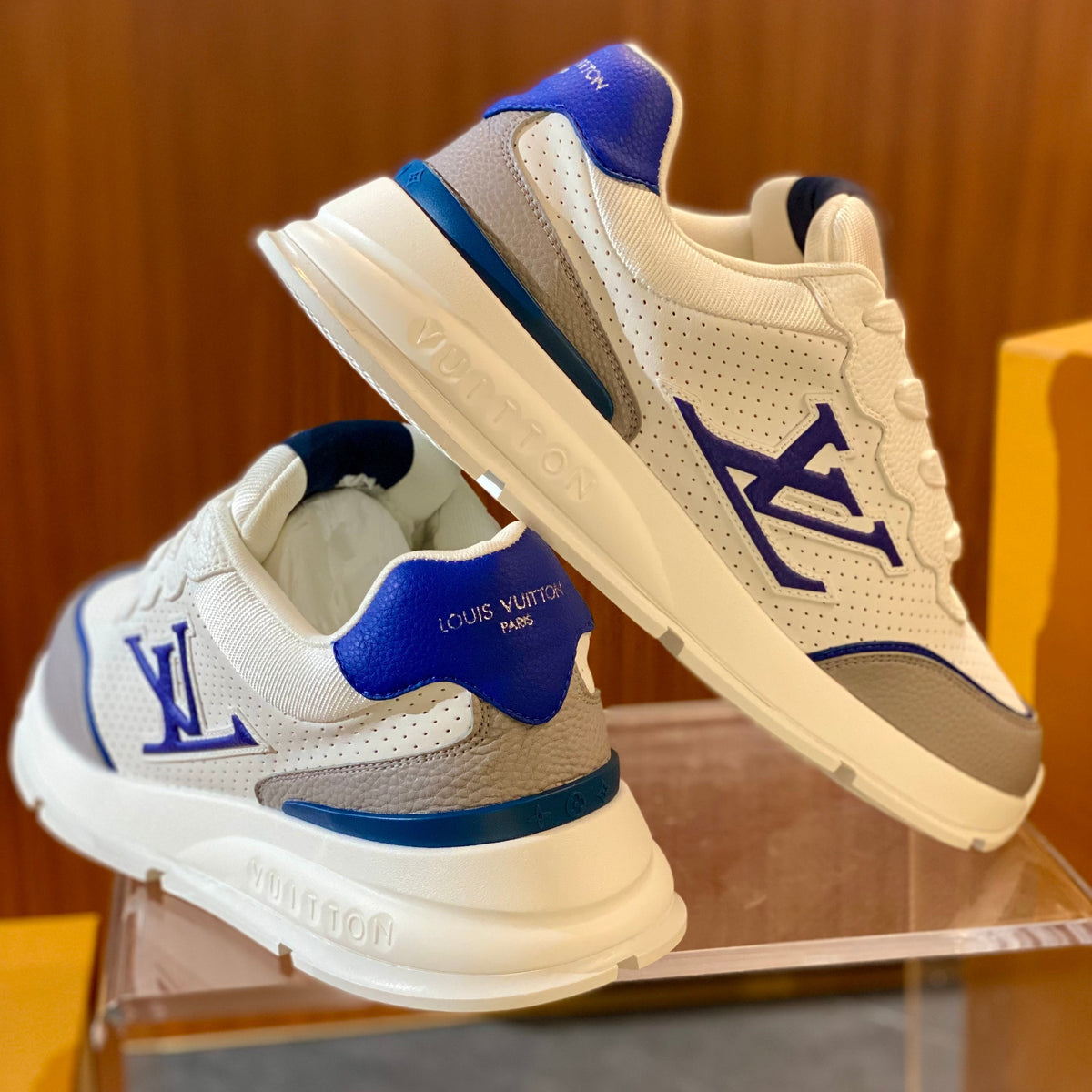 Louis Vuitton Shoes- Louis Vuitton Lou Classic Sneaker Premium Designer Casual Shoes