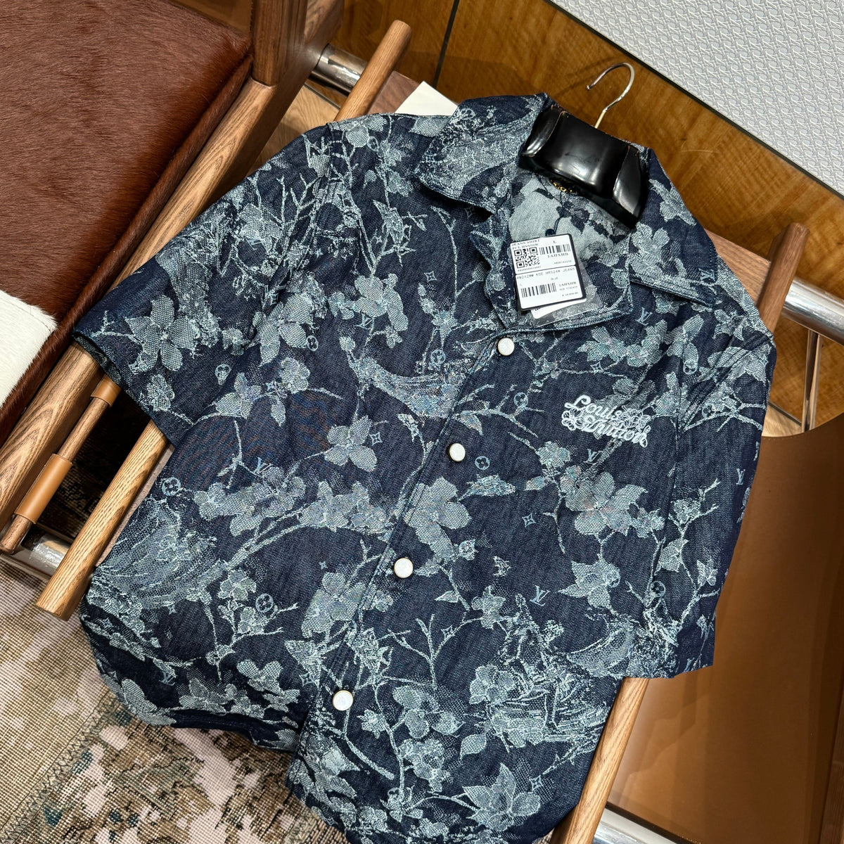 Louis Vuitton Tops- Louis Vuitton Lou Denim Shirt Elegant Everyday Designer Top