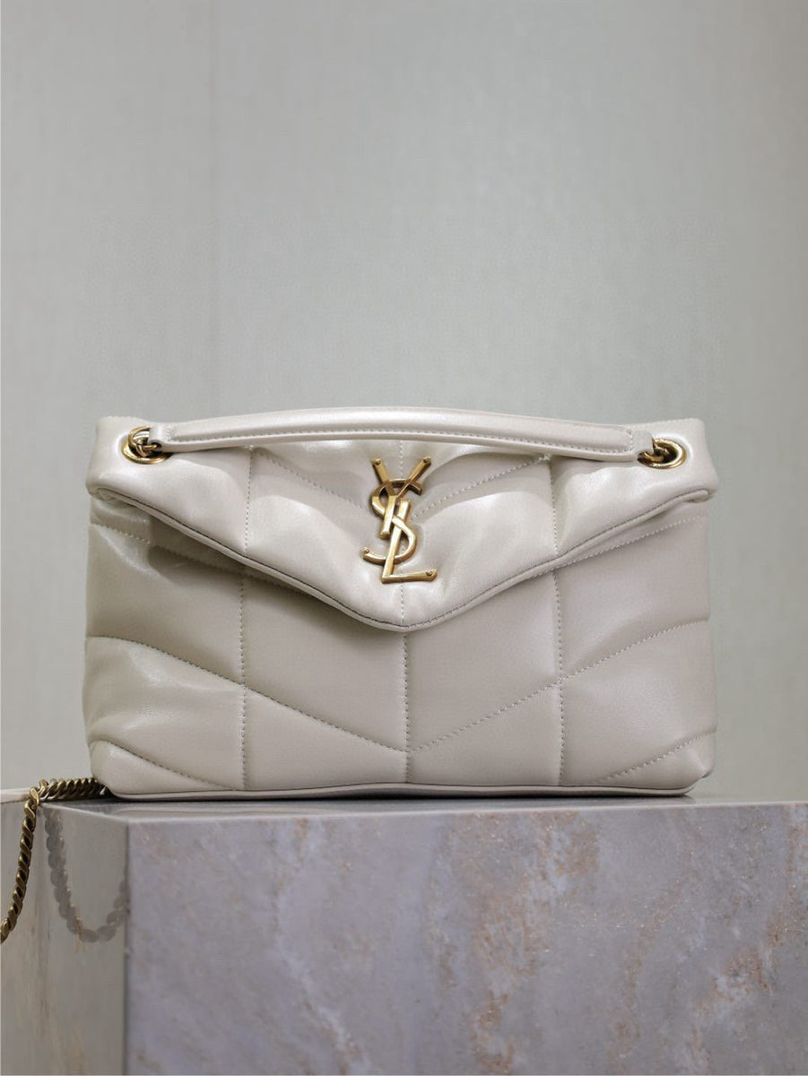 Saint Laurent Bags- Saint Laurent Loulou Puffer Small Bag Premium Designer Shoulder Bag
