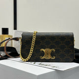 Celine Multipochette In Triomphe Canvas Bag – luxury designer cel multipochette in triomphe canvas bag at Velouxe