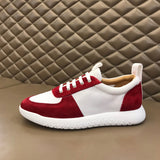 Hermès Chocolate Brown Low-Top Sneakers - Lifestyle Styling Shot