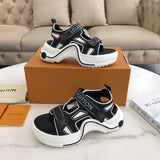 Louis Vuitton shoes front view designer style