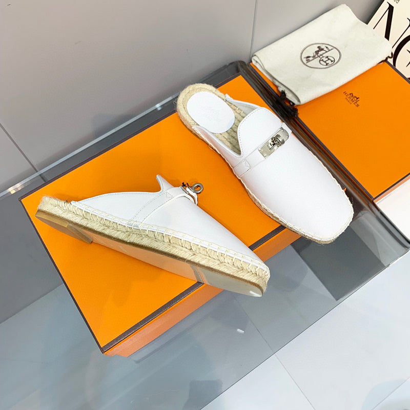 Hermes sandals Style 201 - top view showing design