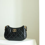 Front view of Chanel 23K Hobo Bag premium bag